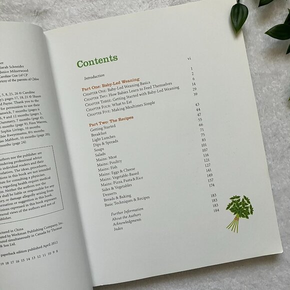 Parenting Book Bundle (2) | Baby-Led Weaning + Cribsheet Guide | Used - Picture 15 of 16